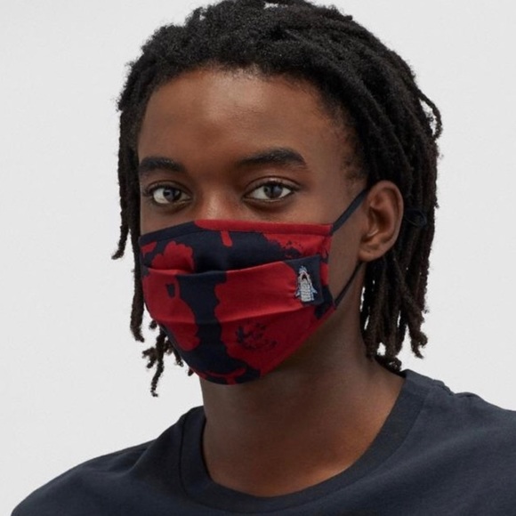 Coach Shark Camo Print Face Mask Cotton